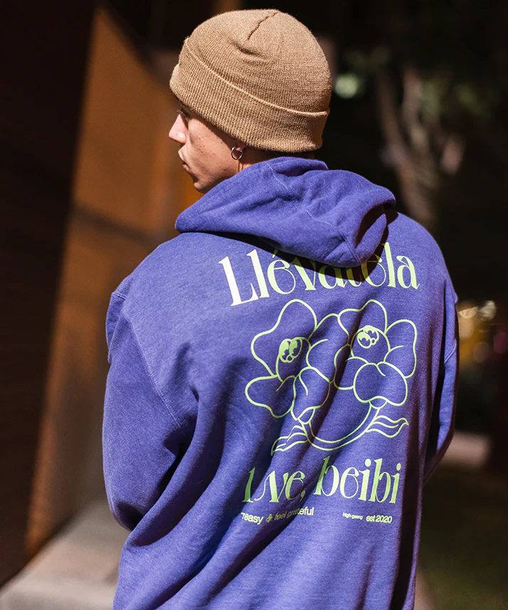 Hoodie "Llévatela Leve" Morada - Hipnosis