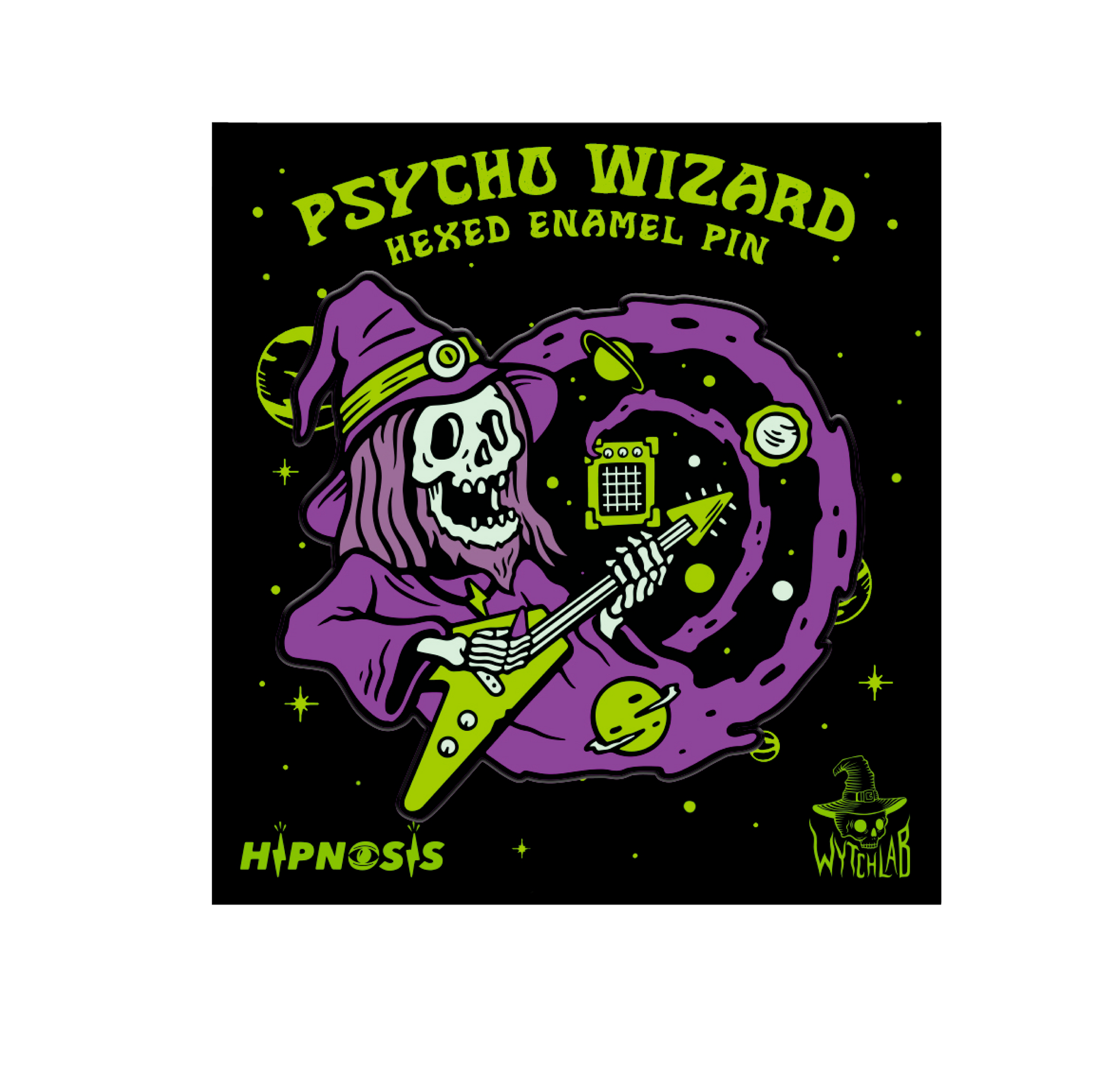 Pin Hipnosis x Wytchlab "Psycho Wizard" - Hipnosis