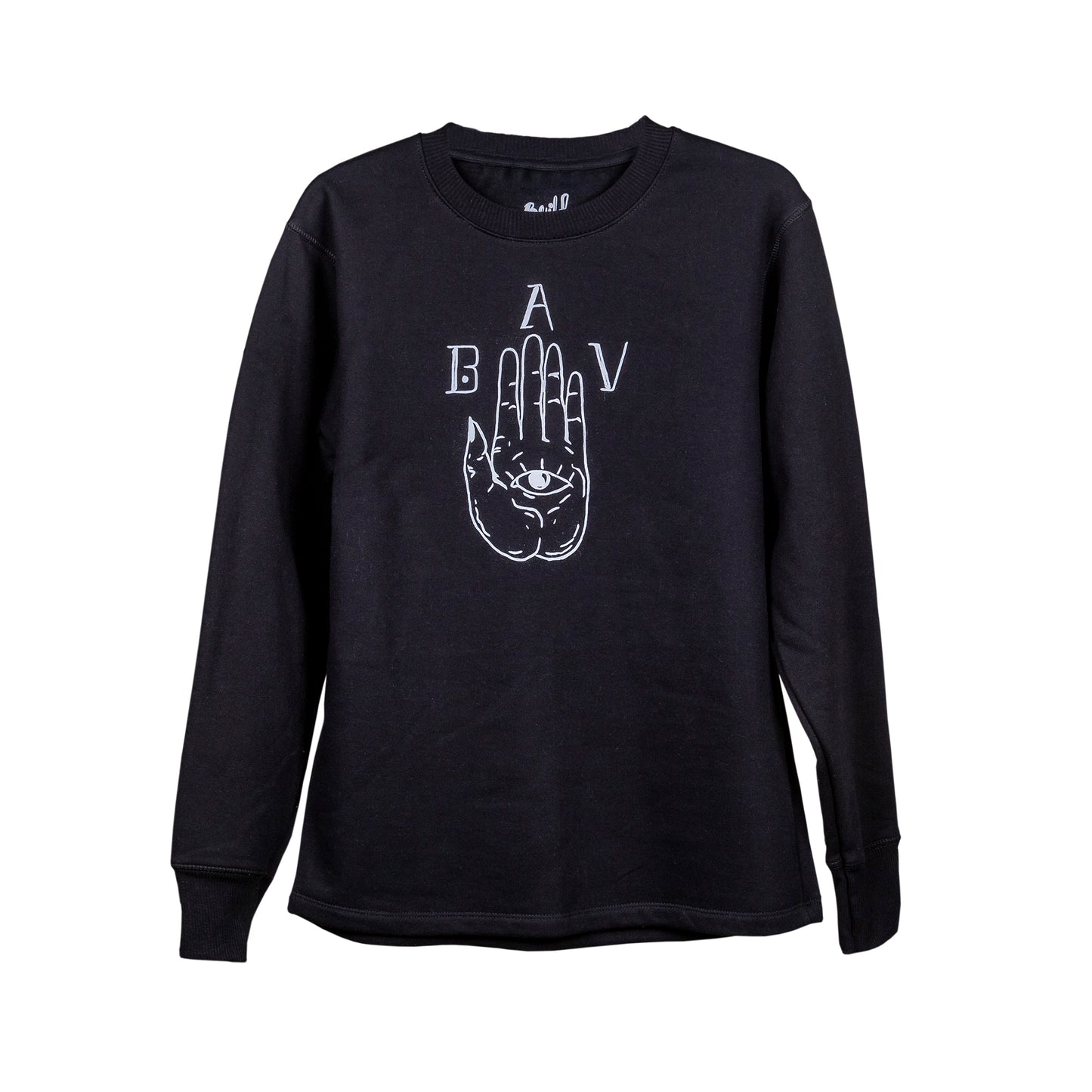 Sudadera Negra BAV mano - Hipnosis