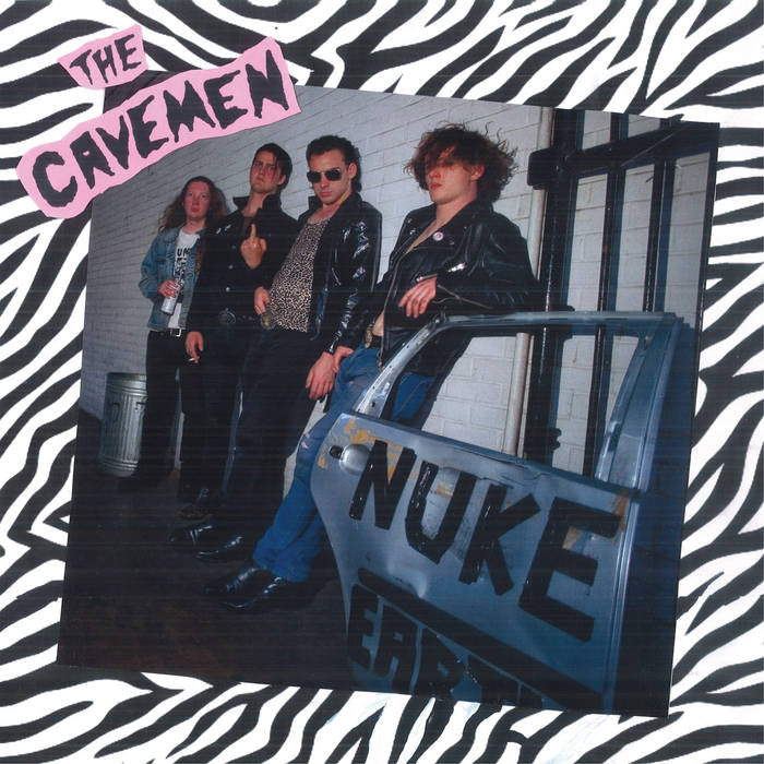 THE CAVEMEN "Nuke Earth" LP - Hipnosis