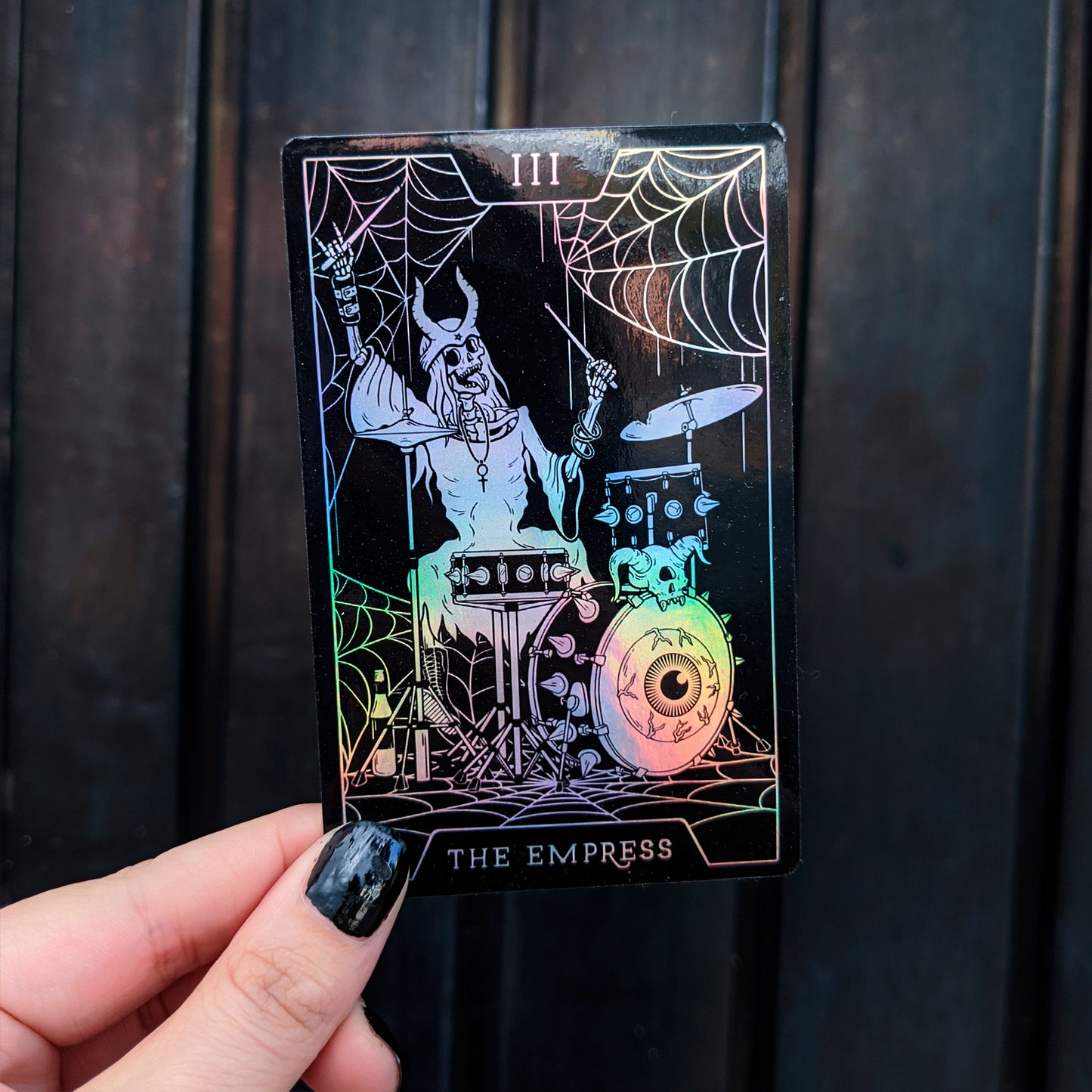 Sticker "III The Empress" por Wytch Lab - Hipnosis