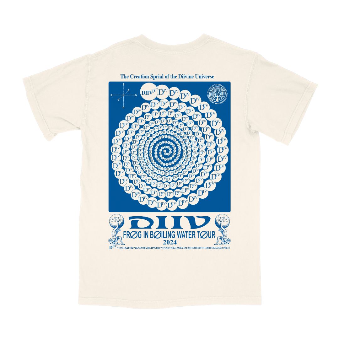 TEE DIIVINE SPIRAL - DIIV