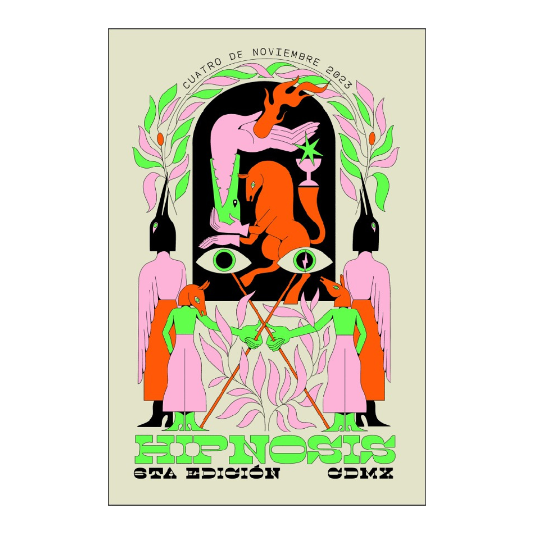 Poster Hipnosis 2023 x Jimena Duval - Hipnosis