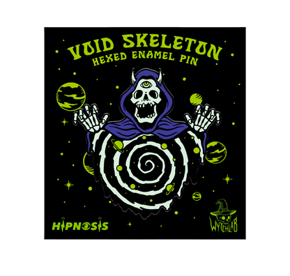 Pin Hipnosis x Wytchlab "Void Skeleton" - Hipnosis