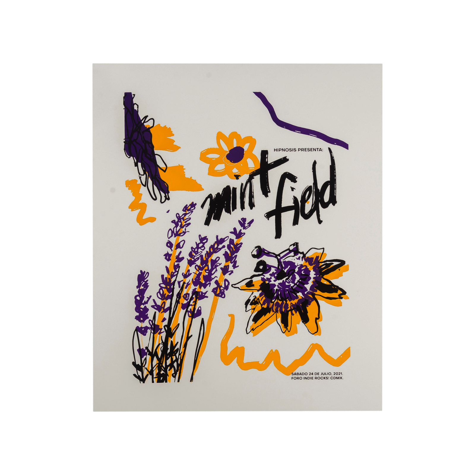 Serigrafía Mint Field - Hipnosis