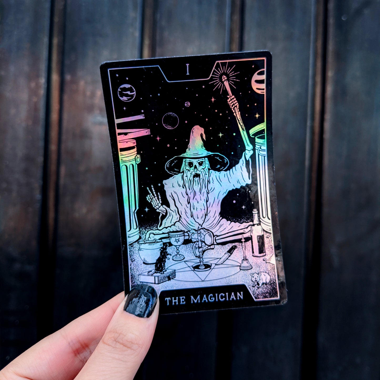 Sticker "I The Magician" por Wytch Lab - Hipnosis