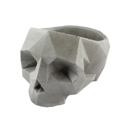 Skull mediano de concreto - Hipnosis